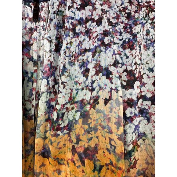 Zara Basic Womens Floral Bomber Jacket Small Bloomcore Cottage Girly Boho - Picture 3 of 12